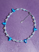 glass heart spike necklaces (4 styles!)