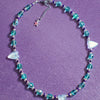 glass heart spike necklaces (4 styles!)