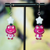 starry frog earrings (3 colors)