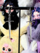 sword earrings