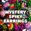 mystery spiky earrings