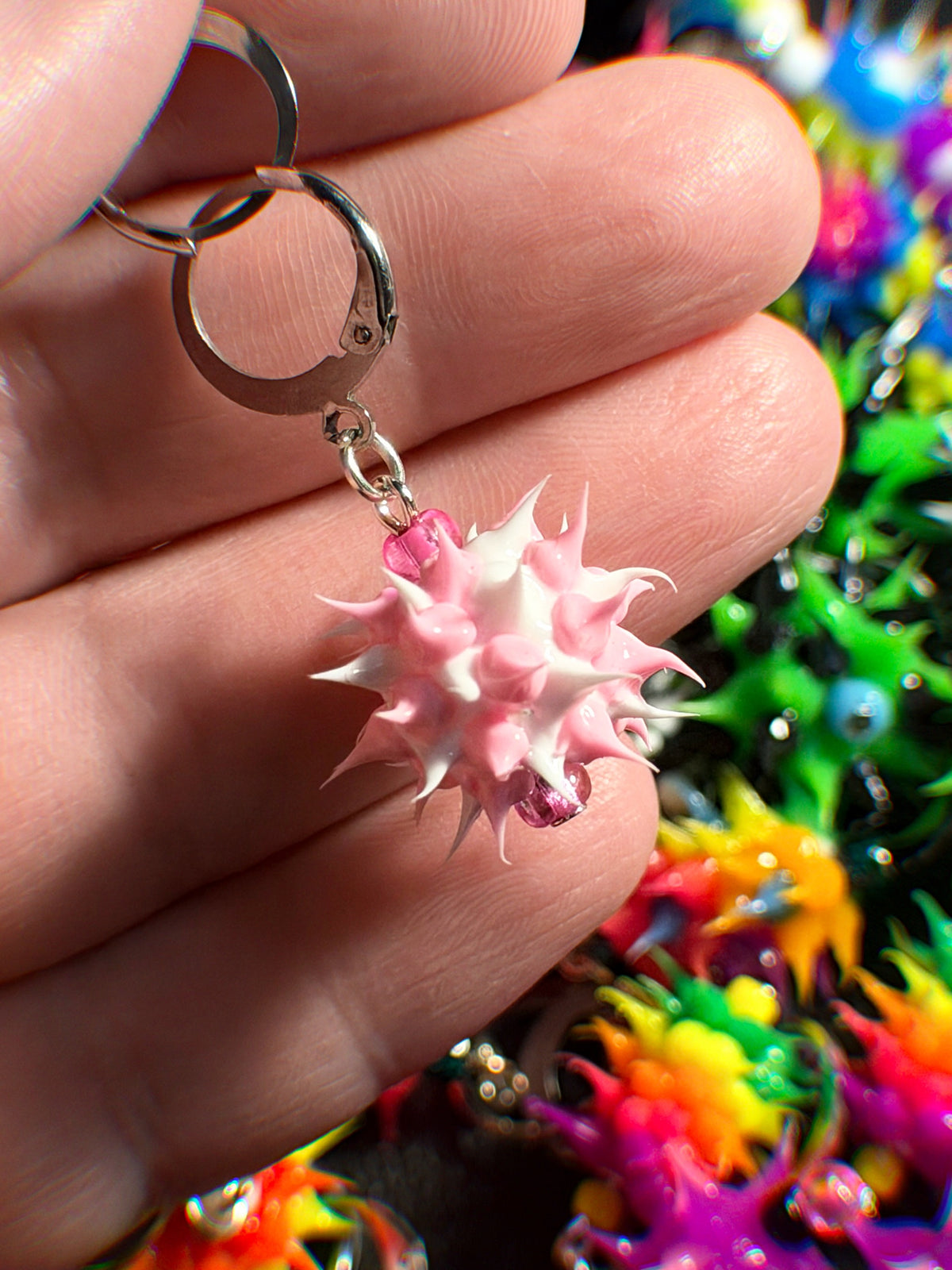 mystery spiky earrings