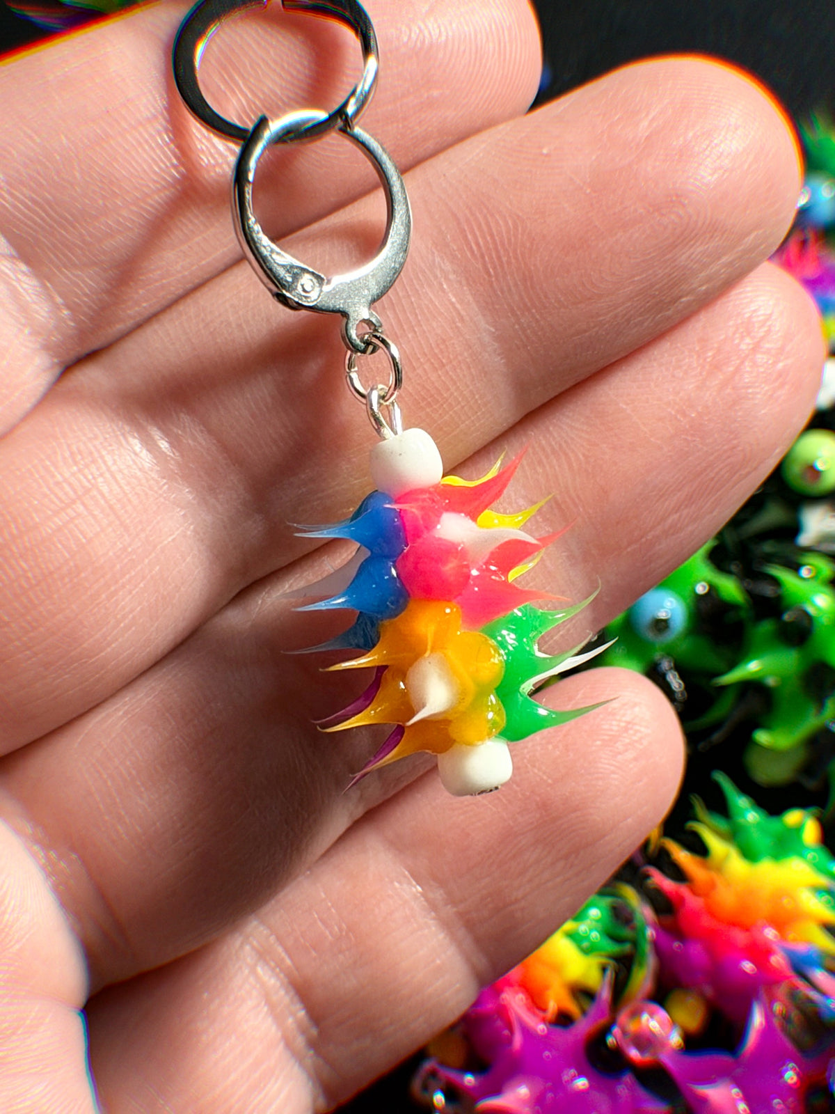 mystery spiky earrings