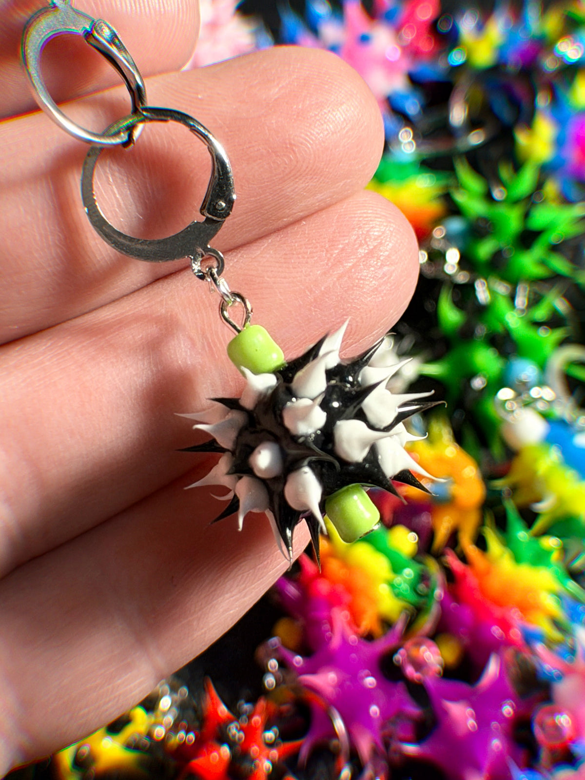 mystery spiky earrings